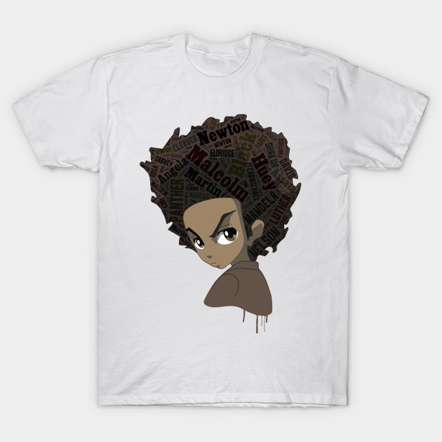 Huey Freeman - Black Power T-Shirt-TOZ